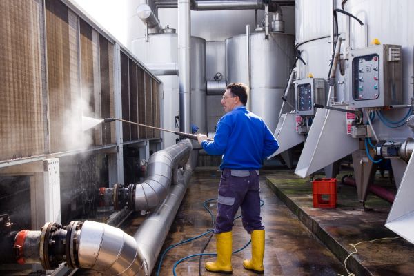 Cost of Industrial Pressure Washing in Corona