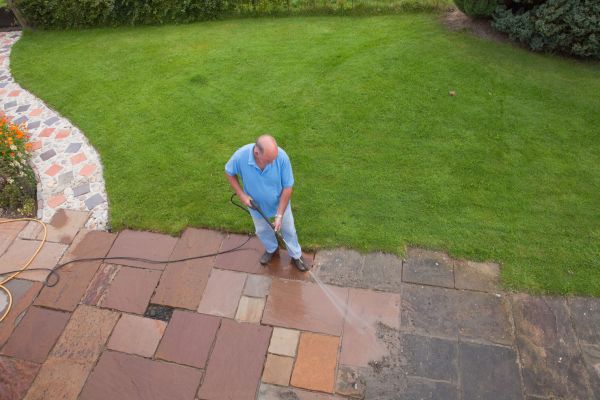 Cost of Pavers Pressure Washing in Corona